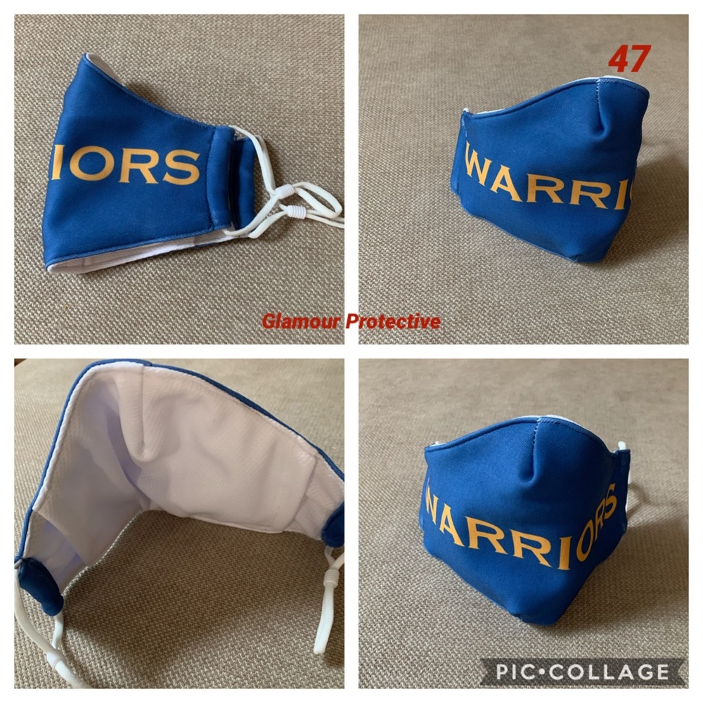 Golden State Warriors Facemask Fabric material